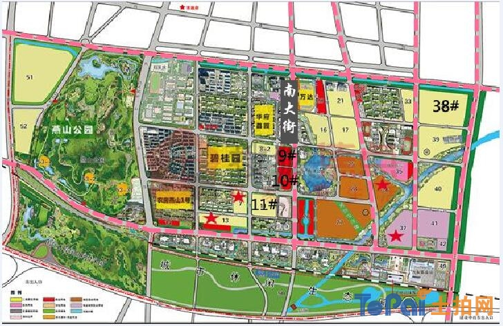 溧阳燕山新区南大街街景亮了 38#地块为何再次网拍?
